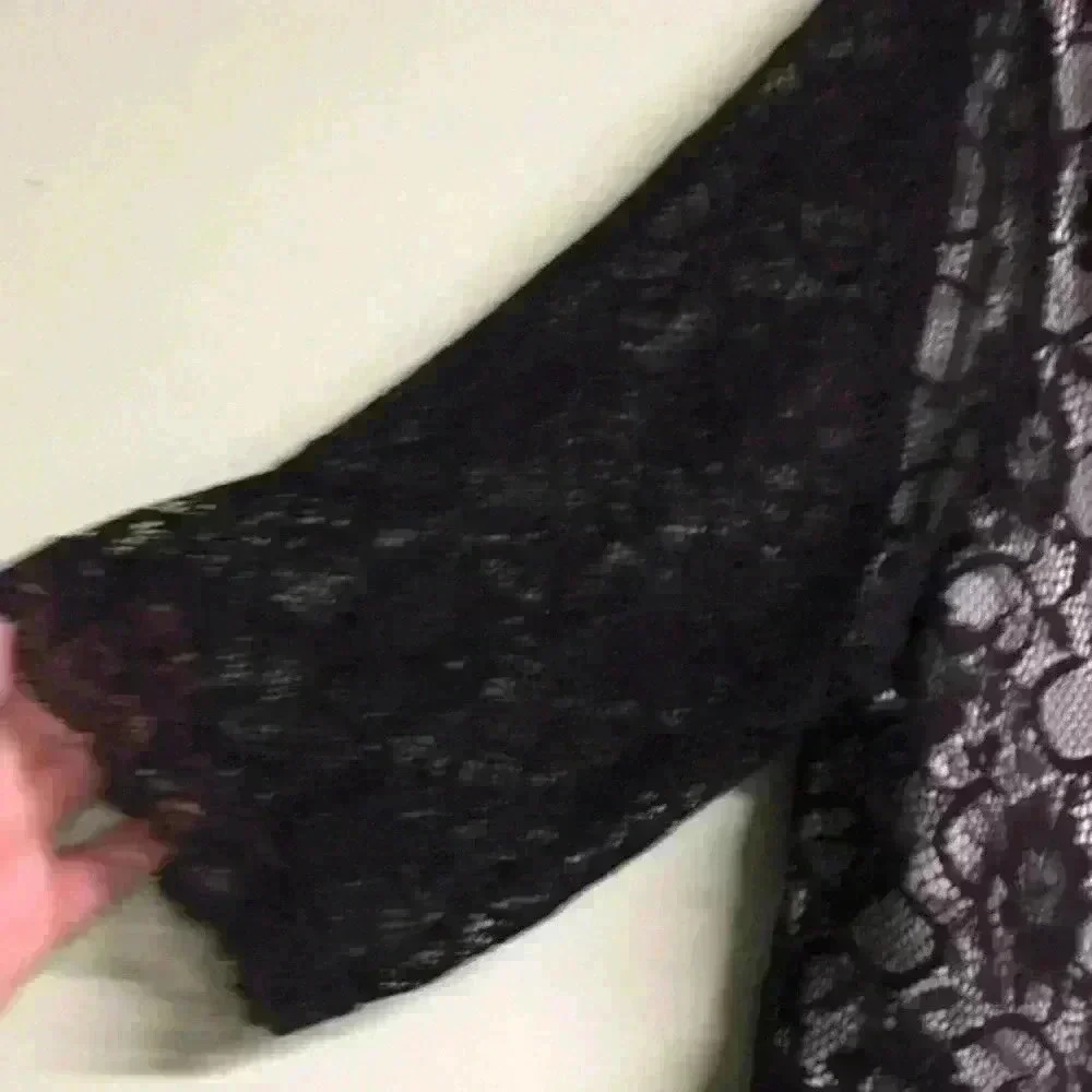 Pinup Fashion Black Lace Dress - Picture 6 of 9